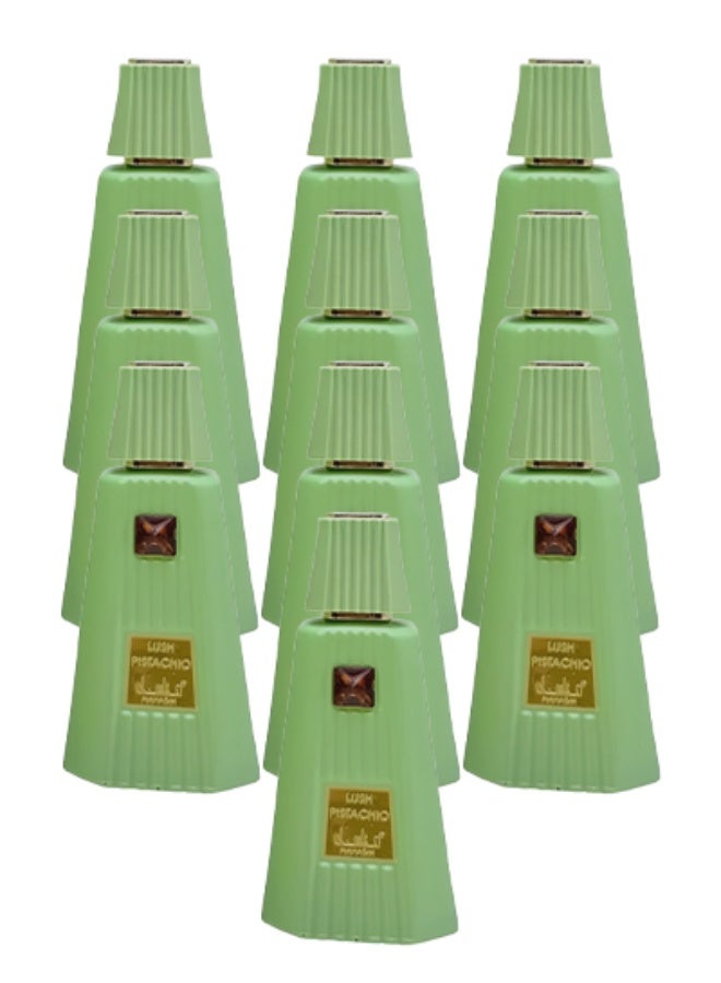 MANASIK 10 Pieces Lush Pistachio Perfume For Unisex 100ml EDP - Image 1